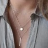 Boho Chain Layer Tower Necklace