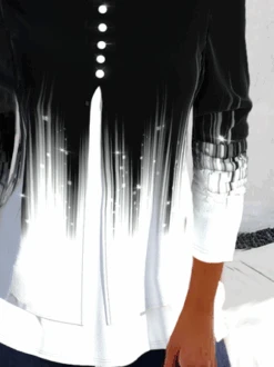 Crew Neck Party Gradient Pattern Tunic T-Shirt 5 Crew Neck Party Gradient Pattern Tunic T-Shirt -Zolucky Sales Store 2fbb888e340afafb3be1675cb8d1c7d6