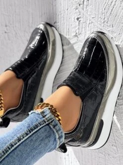 Casual All Season Plain Pu Regular Shoes -Zolucky Sales Store 2fbbf4ed449b0d62f3ff730b6f212dd4