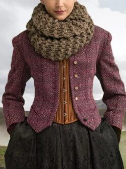 Brown Paneled Long Sleeve Plaid Knit Coat 12 Brown Paneled Long Sleeve Plaid Knit Coat -Zolucky Sales Store 3 jpg 1571715305157