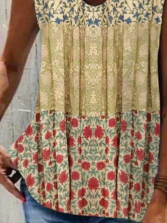 Casual Floral Tank Top 3 Casual Floral Tank Top - Image 3