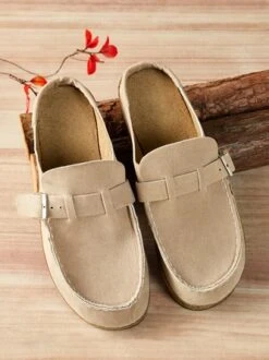 Women Soft Sole Casual Comfy Leather Slip On Sandals -Zolucky Sales Store 325bc78c52f73fb2d007a8d5b544baef