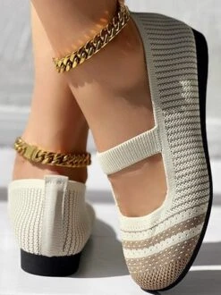 All Season Mesh Fabric Casual Plain Shallow Shoes -Zolucky Sales Store 336a9fb587bb92f119adf95f8f09de75