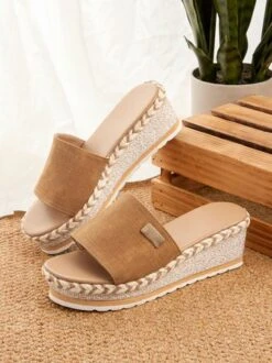 Resort Hemp Rope Sole Wedge Sandals -Zolucky Sales Store 37d2acb2e16564781f5c3a3062f0df4d