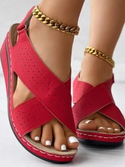 Wedge Heel Pu Vacation Sandal 27 Wedge Heel Pu Vacation Sandal -Zolucky Sales Store 37f308a237c0283cd1fc18afd5a2debc