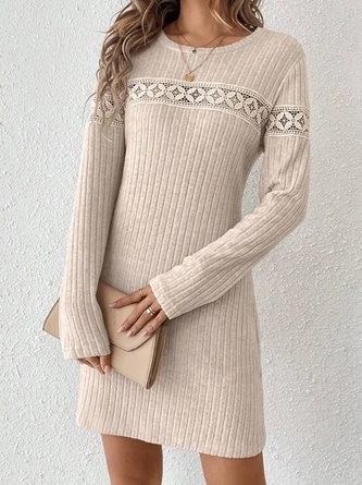 Notched Loose Casual Dress 3 Notched Loose Casual Dress - Image 3