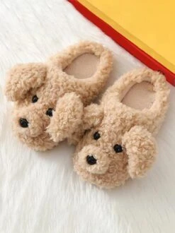 Casual Cartoon Dog Fluffy Toe-covered Slippers -Zolucky Sales Store 38ade0f193f04a8692c993b962a8743f