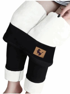 Winter Warm High Waist Stretchy Thick Cashmere Leggings -Zolucky Sales Store 38afe9838e4542dff6cc2b99395d5477