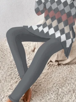 Plus Size Casual Crew Neck Loose Geometric Two-Piece Set -Zolucky Sales Store 39aac3a4b7fbe6b9b2a1ea3159065ac3