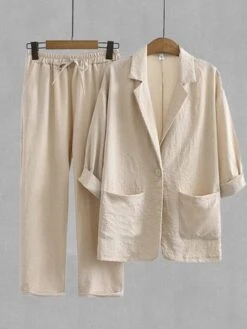 Loose Cotton Casual Two-Piece Set 11 Loose Cotton Casual Two-Piece Set -Zolucky Sales Store 3a159cd4bf158b9e4430306ee565f8a8