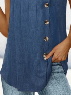 Square Neck Loose Simple Tank Top -Zolucky Sales Store 3fb9942da275525c5e34b5d5fe165987