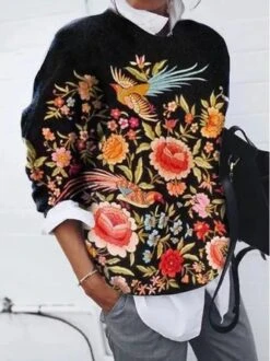 Casual Long Sleeve Sweater