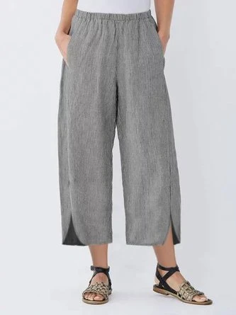 Casual Shift Striped Pants 2 Casual Shift Striped Pants - Image 2