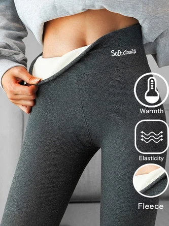 Fleece Knitted Casual Legging 1 Fleece Knitted Casual Legging
