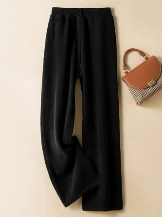 Plain Casual Loose Knitted Pants 10 Plain Casual Loose Knitted Pants - Image 10