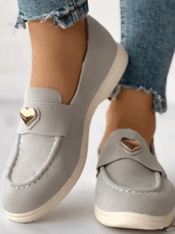 Faux Suede Casual Plain All Season Shallow Shoes 24 Faux Suede Casual Plain All Season Shallow Shoes -Zolucky Sales Store 442e847ef155c5a08ed2e9f8d5b1142c