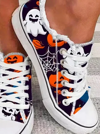 Halloween All Season Casual Canvas Casual Shoes 3 Halloween All Season Casual Canvas Casual Shoes - Image 3