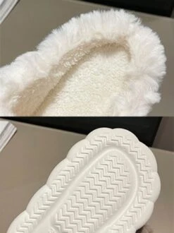 Cartoon Dog Warmth Fluffy Slippers -Zolucky Sales Store 45531a35e886ee125df25e9b0a81b663