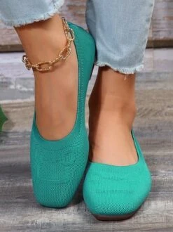 High-Elastic Mesh Fabric Square Toe Comfy Shallow Shoes -Zolucky Sales Store 456831751cae40f89749cc5eecc4e2e3 1697450417240