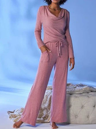 Loose Plain Casual Two-Piece Set 2 Loose Plain Casual Two-Piece Set - Image 2