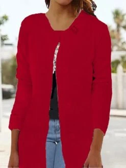 Regular Fit Crew Neck Casual Jersey Kimono -Zolucky Sales Store 46a6b0eb84df2c37e7133a2f44193b6a