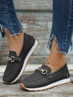 Casual Metal Canvas Non-Slip Slip On Shoes 17 Casual Metal Canvas Non-Slip Slip On Shoes -Zolucky Sales Store 46cf23f1c93f10ca9b29b7c09557b267