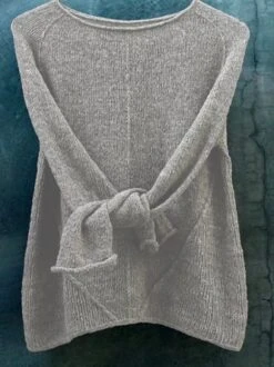 Zolucky Solid Casual Shift Knitted Sweater -Zolucky Sales Store 4c38d0f9944ee70949d54c1065d94c6b