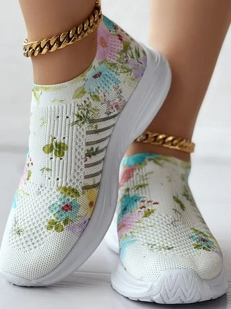 Floral Casual Mesh Breathable Shoes 2 Floral Casual Mesh Breathable Shoes - Image 2