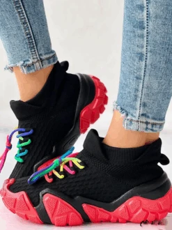 Color Block All Season Mesh Fabric Casual Flyknit Sneakers 30 Color Block All Season Mesh Fabric Casual Flyknit Sneakers -Zolucky Sales Store 4ffbd9a9826e7226f2ad05d43e642d3f