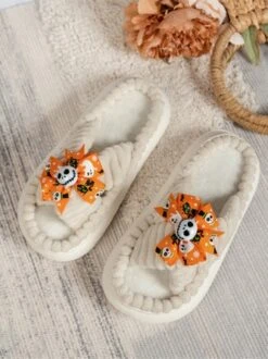 Halloween Casual Detachable Bow Skull Cross-strap Household Slippers 8 Halloween Casual Detachable Bow Skull Cross-strap Household Slippers -Zolucky Sales Store 5100e75b89d84edcaa3517ce076c0f69 1695263437693