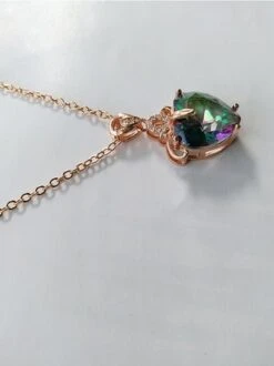 Rhinestone Heart Pendant Necklace -Zolucky Sales Store 514f992ef53b38fea5380948e4bb7a02