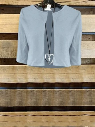 Elegant Loose Floral Printed Dress With 3/4 Sleeve Wrap Two-Piece Set 2 Elegant Loose Floral Printed Dress With 3/4 Sleeve Wrap Two-Piece Set - Image 2