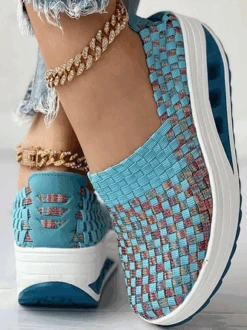 All Season Casual Plain Weaving Material Casual Shoes -Zolucky Sales Store 5289cc588c0ab8559ba8120115fd4b0c