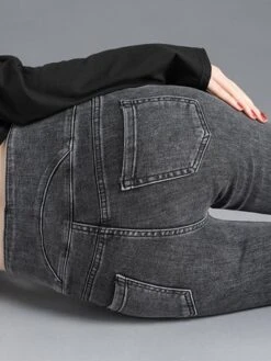 Casual Pocket Stitching Denim Regular Fit Jeans -Zolucky Sales Store 54c8126f90737cd390b42e9e106f3ab6