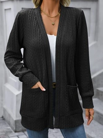 Loose Others Casual Cardigan 3 Loose Others Casual Cardigan - Image 3