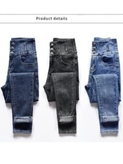 Casual Pocket Stitching Denim Regular Fit Jeans -Zolucky Sales Store 55556ddc2a1a4feb33a4d00ac740ebad