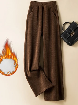 Plain Casual Loose Knitted Pants 11 Plain Casual Loose Knitted Pants - Image 11