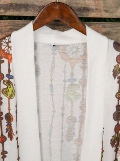 Long Sleeve Cotton-Blend Vintage Cardigan -Zolucky Sales Store 55d6015dfd53b33806c1b2d8e65fda0a