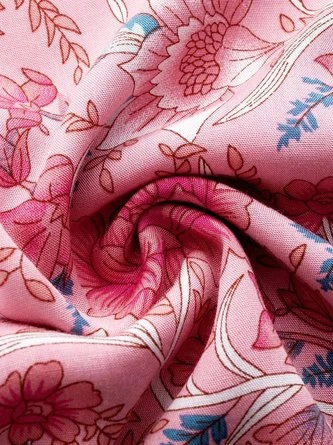 Plus Size Loose V Neck Boho Long Sleeve Women Dress 2 Plus Size Loose V Neck Boho Long Sleeve Women Dress - Image 2