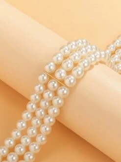 Elegant Imitation Pearls Multilayer Choker -Zolucky Sales Store 56a41f599bcaea02e5f5878bfd769ad2