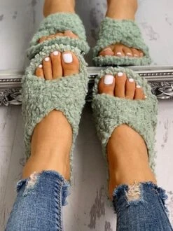 Plain Casual Autumn Fluffy Slippers 13 Plain Casual Autumn Fluffy Slippers -Zolucky Sales Store 5730c6529bc7bb3a1505a29bee56d8cb