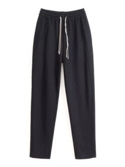 Loose Casual Plain Pants -Zolucky Sales Store 57a4f2931561298f0b1641ef39670dfd