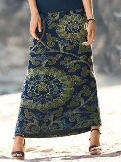 Vintage Ethnic Loose Jersey Skirt -Zolucky Sales Store 57bc4b7b803cad5686890b94cd463a5c
