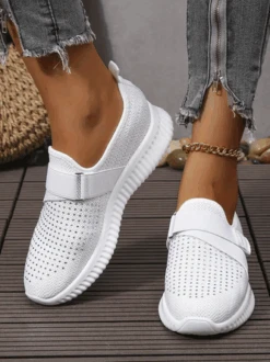 All Season Mesh Fabric Flyknit Sneakers -Zolucky Sales Store 580e338808c23deb26a9c85b15f34b2f