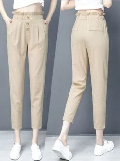 Casual Loose Pocket Stitching Pants 17 Casual Loose Pocket Stitching Pants -Zolucky Sales Store 583f21bae49646fccf38fb9a76156057