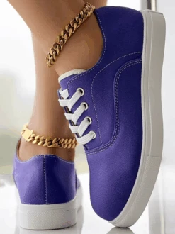 Casual All Season Plain Christmas Canvas Shoes -Zolucky Sales Store 591ed6fa9761d7c8619e66ee99e9db51