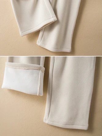 Plain Casual Loose Knitted Pants 7 Plain Casual Loose Knitted Pants - Image 7