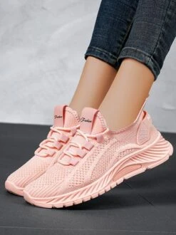 Women Minimalist Slip On Flyknit Sneakers -Zolucky Sales Store 5a1b96771f8058e204bfe2d780ec3d46