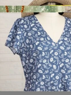 Women Floral Slim Pullover Short Sleeve Summer Dress Boho Dress -Zolucky Sales Store 5a95c8aa734fb4b5cb2d23733404f55d