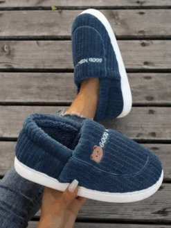 Plain Autumn Fleece Fluffy Slippers 16 Plain Autumn Fleece Fluffy Slippers -Zolucky Sales Store 5c446cb8543bc01bf8de807452976382